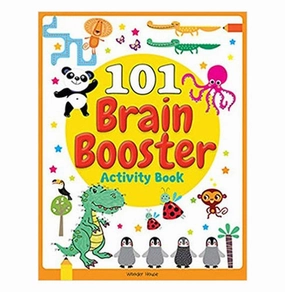 101 Brain Booster Activity Book: Fun Activity Book For Children [Paperback] Wonder House Books