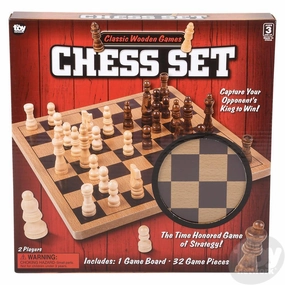 10" Wooden Chess Set