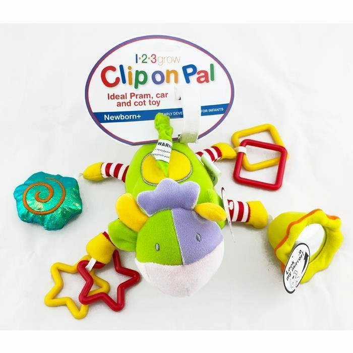 123 Grow Clip on Pal - Activity Cow