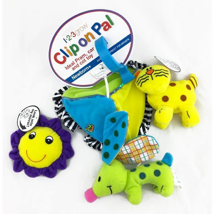 123 Grow Clip on Pal - Dog & Cat