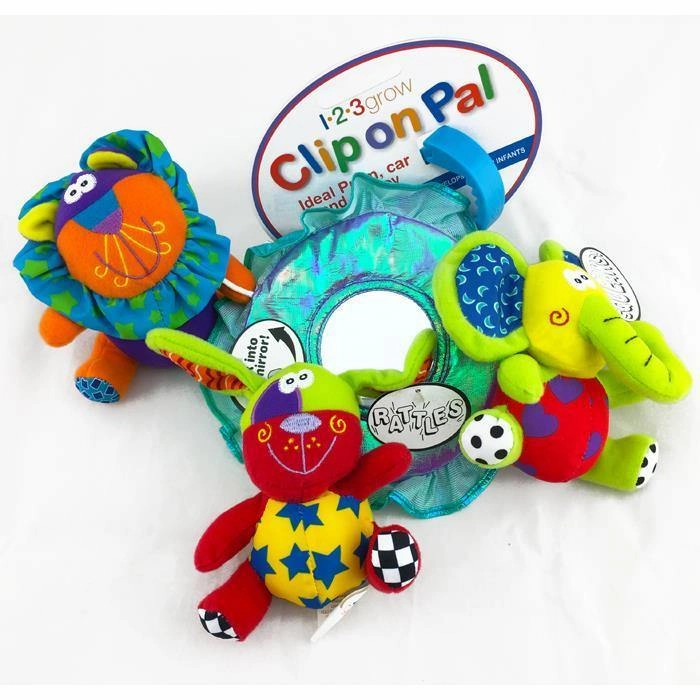 123 Grow Clip on Pal - Zoo