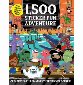1500 Sticker Fun Adventure Graham Oakley; Mayes Susan and Crisp Dan