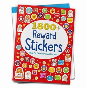 1800  Reward Stickers : Ideal For Teachers And Parents : Sticker Book With Over 1800 Stickers To Boost The Morale of Kids [Paperback] Wonder House Books