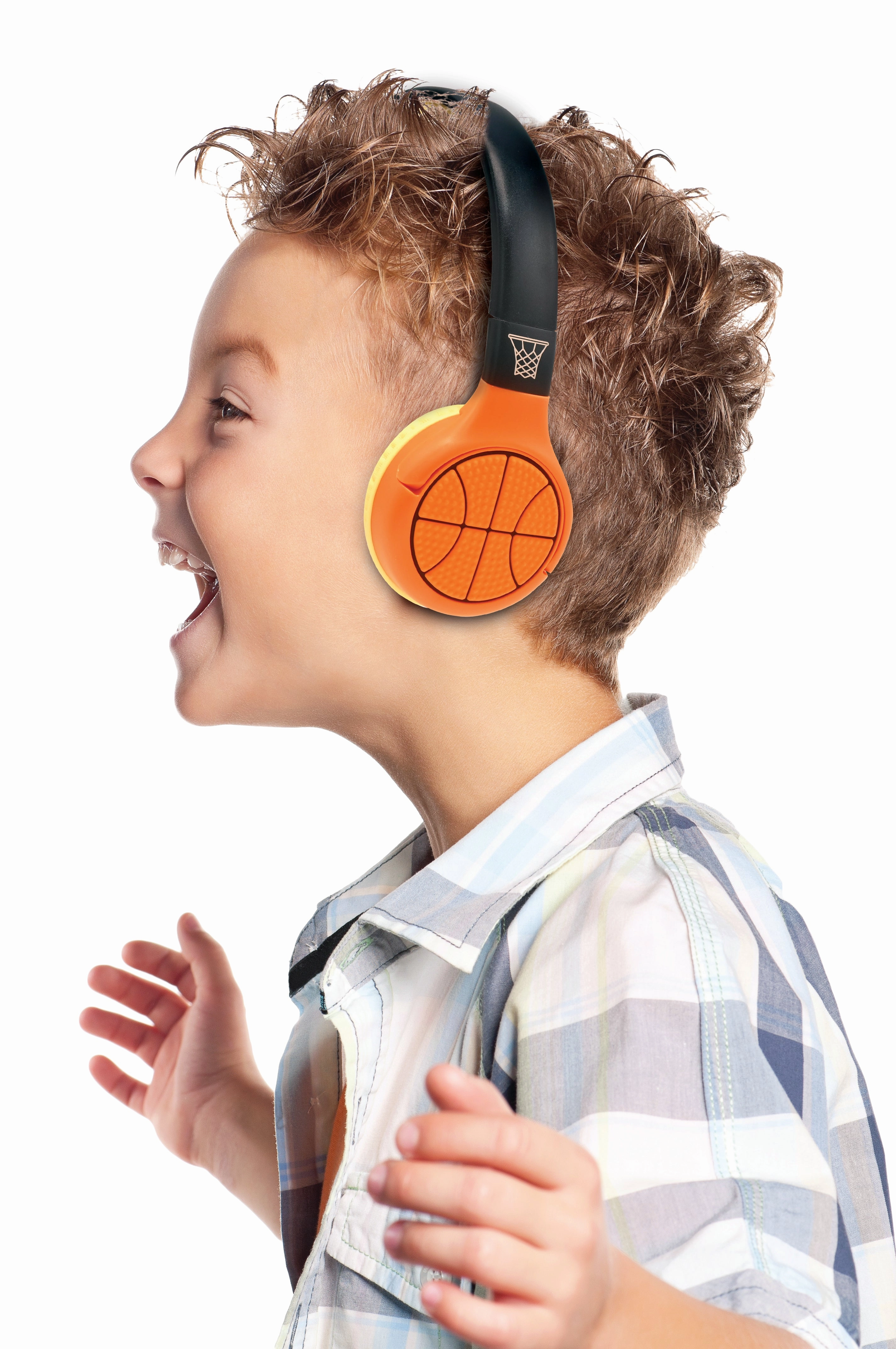 2 in 1 Bluetooth Foldable Basketball Design Headphones