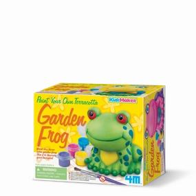 4M Kidz Maker Paint Your Own Terracotta Garden Frog