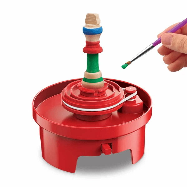 4M KidzLabs Gamemaker Motorised Spin Art Chess Designer for Age 5 & Up