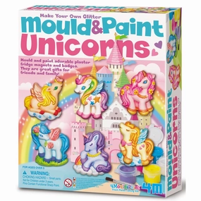 4M Mould & Paint Unicorns
