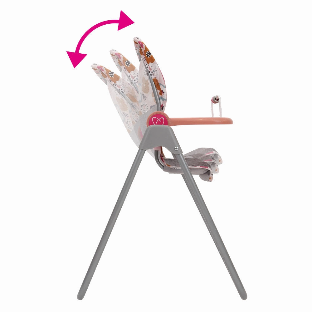 509 Crew - Melange Flora Foodie Doll Highchair Set, Ages 3 