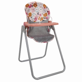 509 Crew - Melange Flora Foodie Doll Highchair Set, Ages 3 