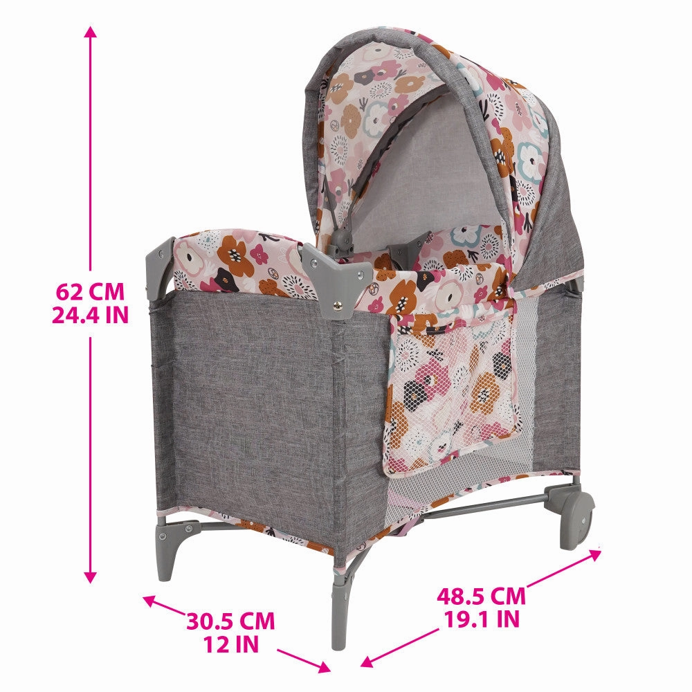 509 Crew Melange Flora Deluxe Doll Play Yard - Ultimate Toy for Kids 3 