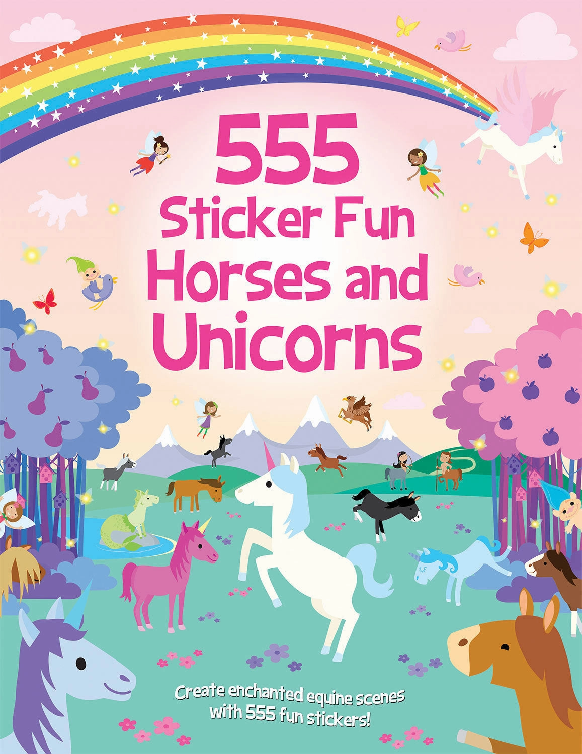 555 Sticker Fun Horses And Unicorns Activity Book