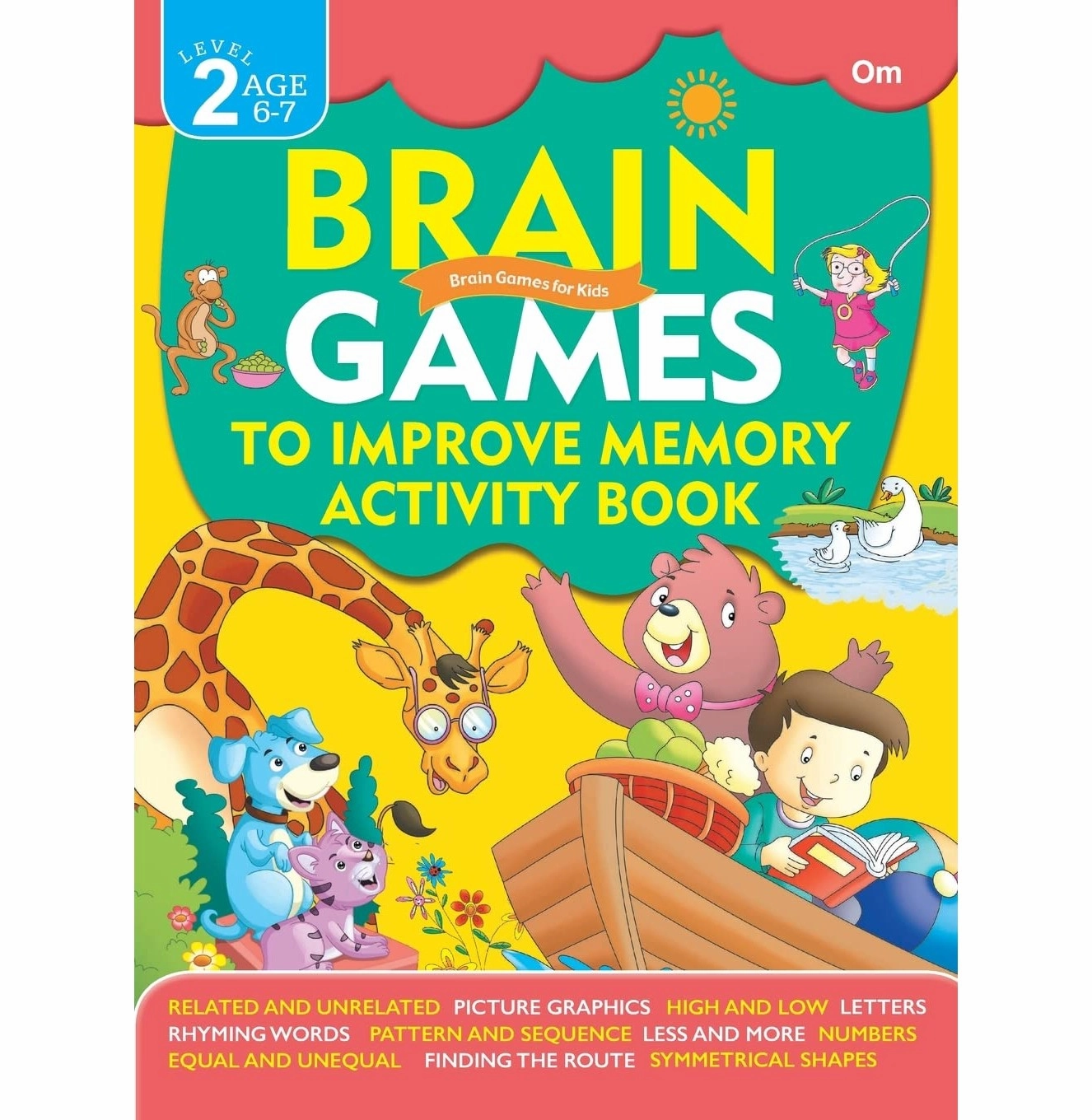 Activity Book : Brain Games to Improve Memory Activity Book Level 2 [Paperback] Om Books Editorial Team