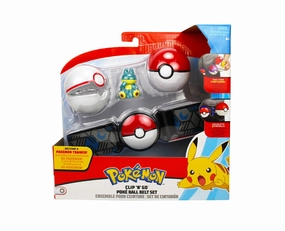 Adventure Awaits 2-Inch Pikachu Clip 'N' Go Belt Set - Adjustable