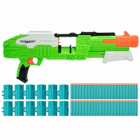 Air Warriors Tetrashot Dart Blaster - High-Capacity Belt, Ages 6 