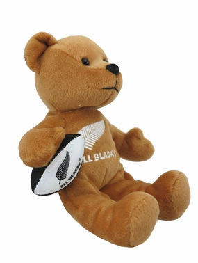 All Blacks Beanie Bear Brown With Haka Sound