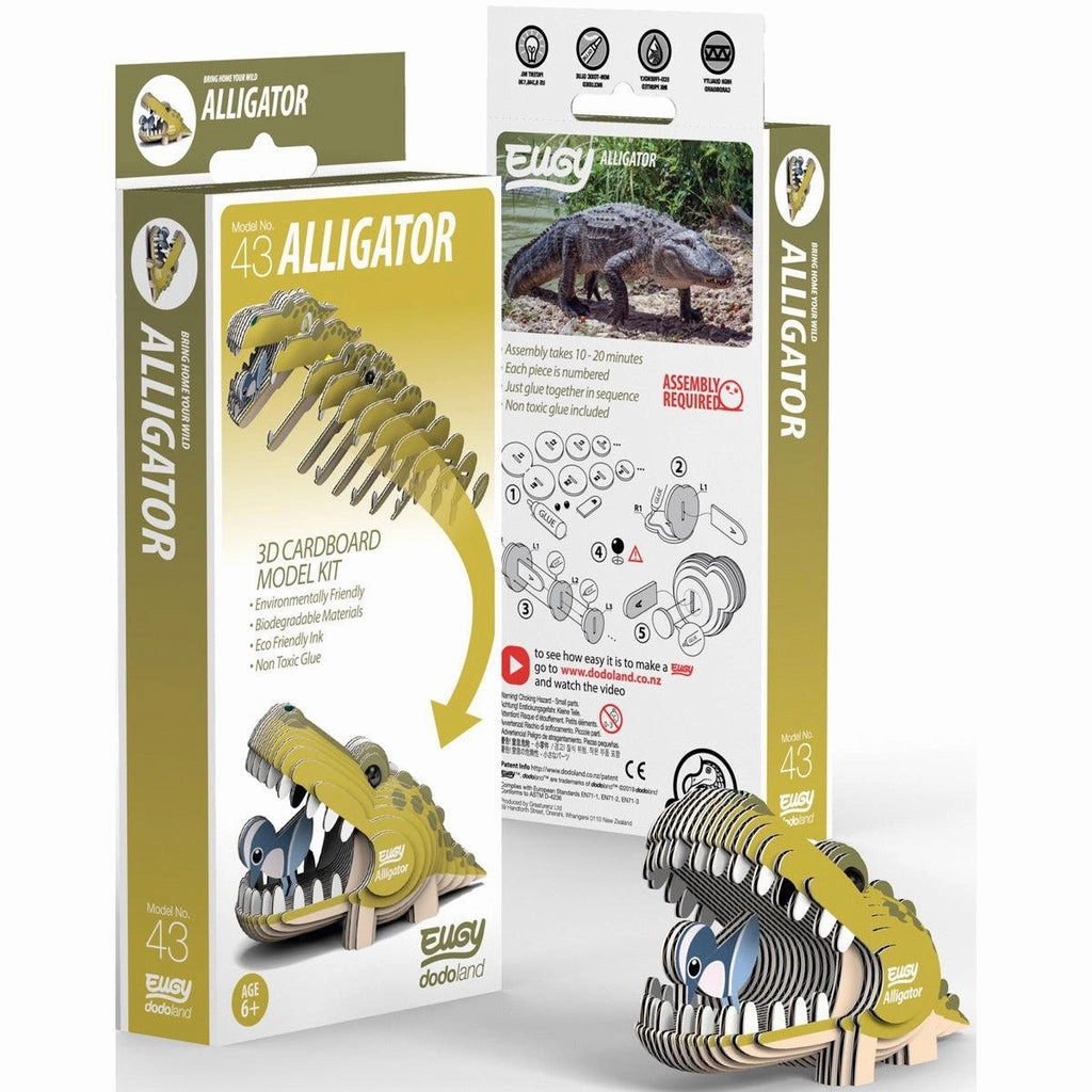 Alligator 3D Puzzle