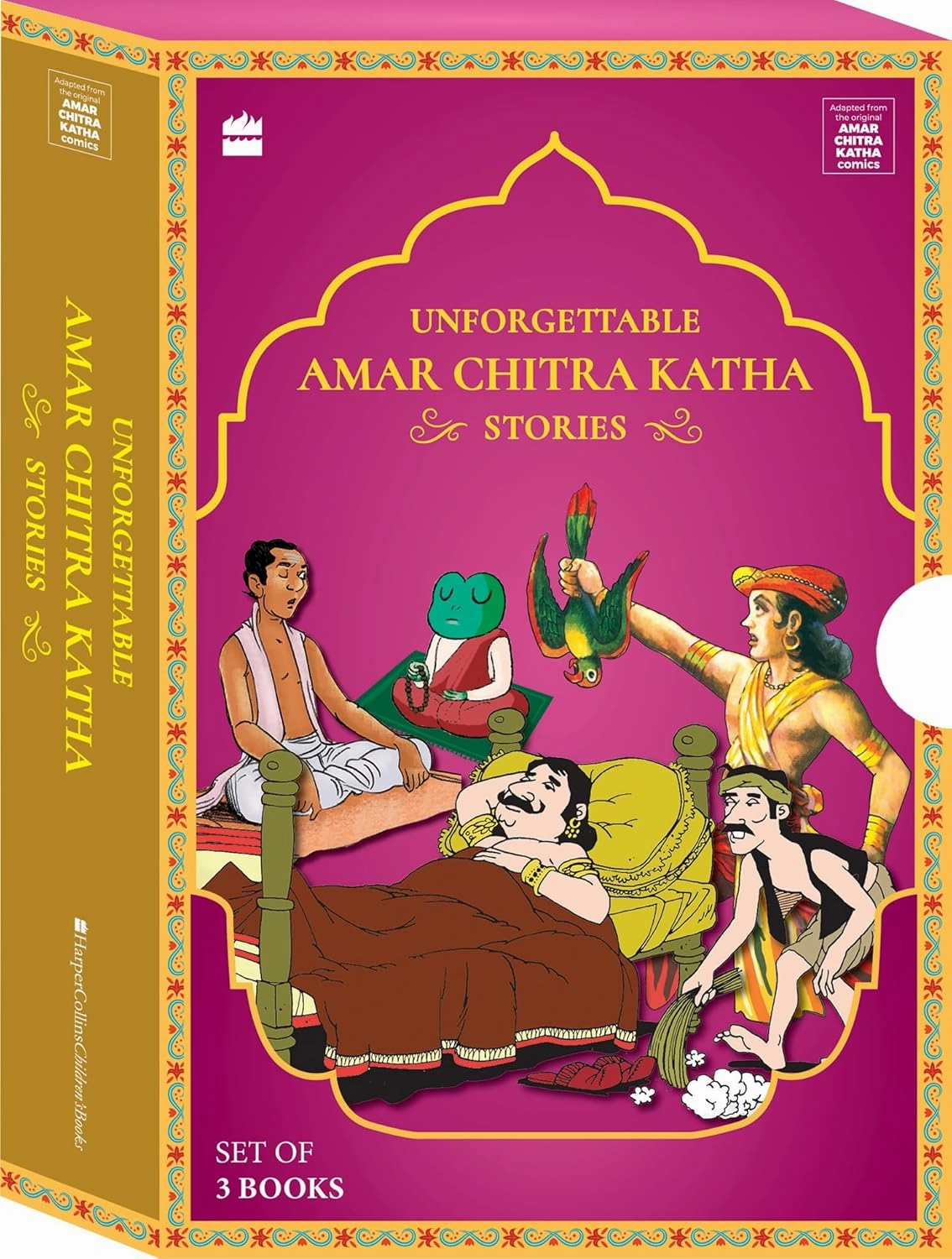 Amar Chitra Katha Unforgettable Amar Chitra Katha Story Book (boxset 4) for ages 7 