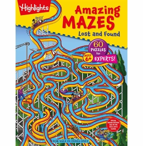 Amazing Mazes: Lost And Found [Paperback] Highlights
