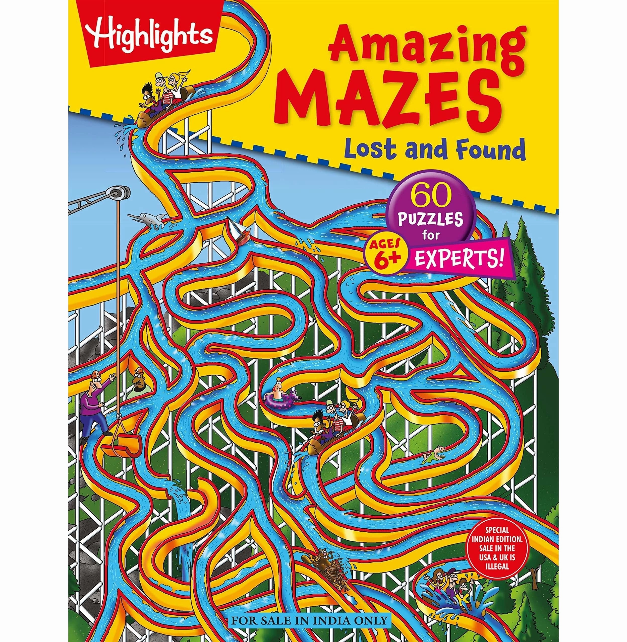 Amazing Mazes: Lost And Found [Paperback] Highlights