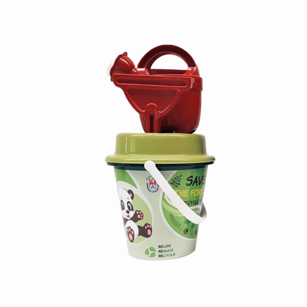 Androni Recycled Save The Forest Panda Bucket Set