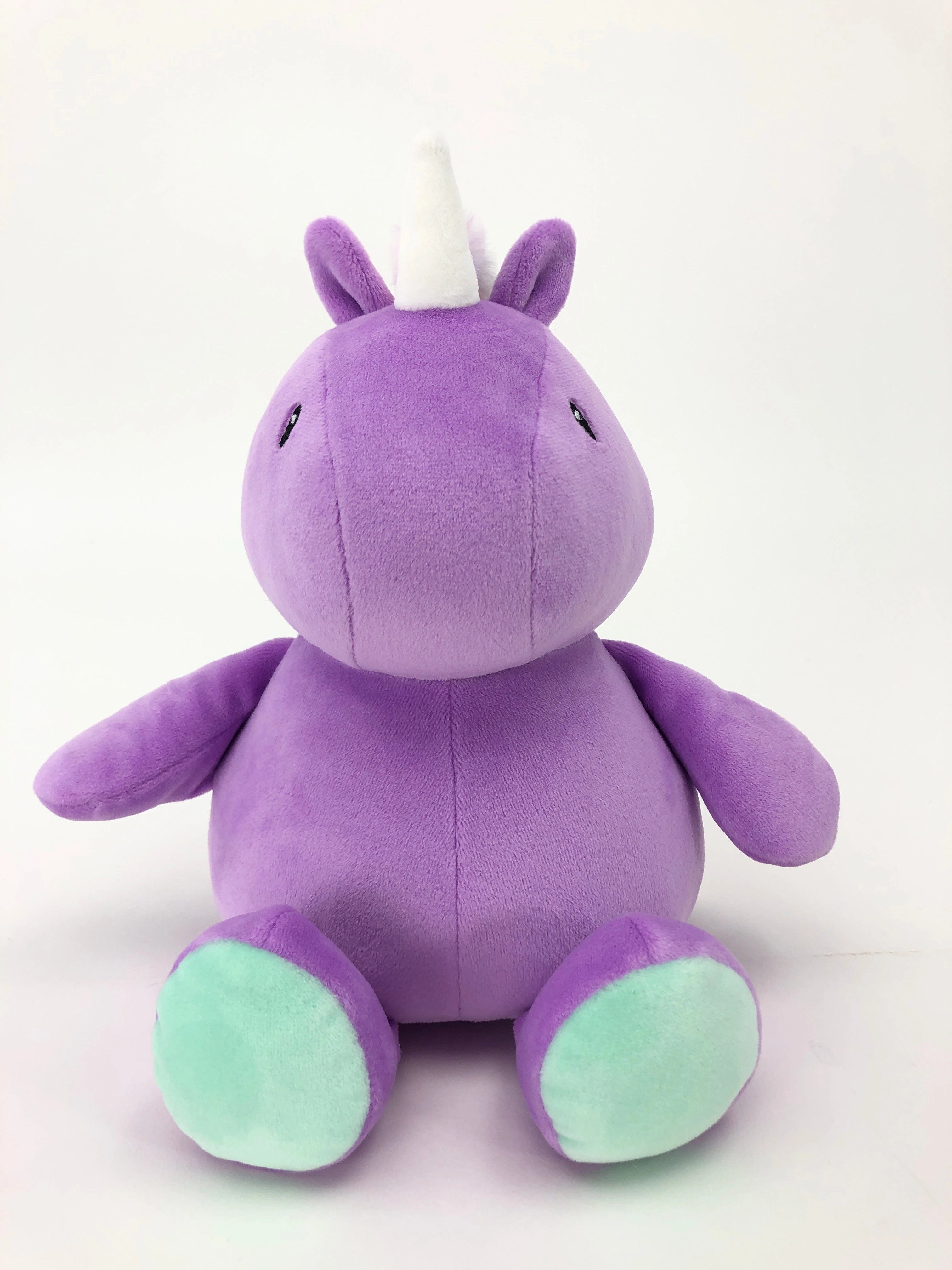 Animal Adventure 25cm Squeeze With Love Purple Unicorn