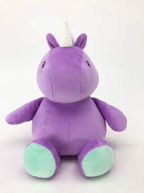 Animal Adventure 25cm Squeeze With Love Purple Unicorn