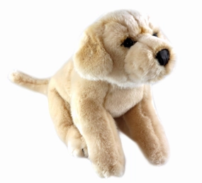 Antics Silky Soft Labrador Golden Sam 32cm
