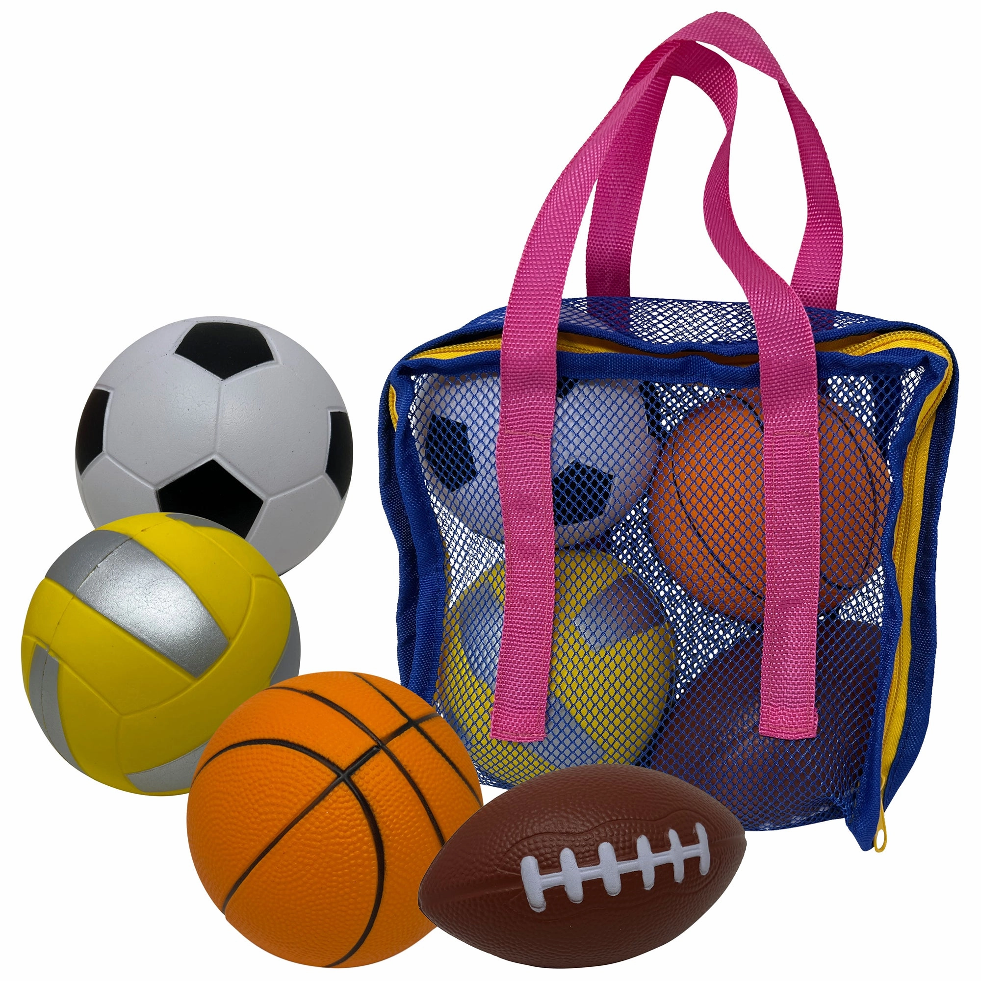 Anywhere Sports Mini Foam Balls 4-Pack Play Set for Kids 3 
