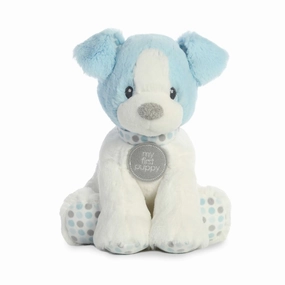 AURORA BABY FIRST PUPPY POLKA DOT BLUE
