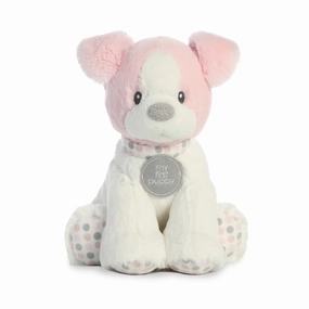 AURORA BABY FIRST PUPPY POLKA DOT PINK