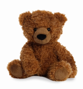 Aurora Curly Hair Bear Cinnamon 30cm