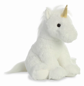 AURORA UNICORN WHITE 35CM