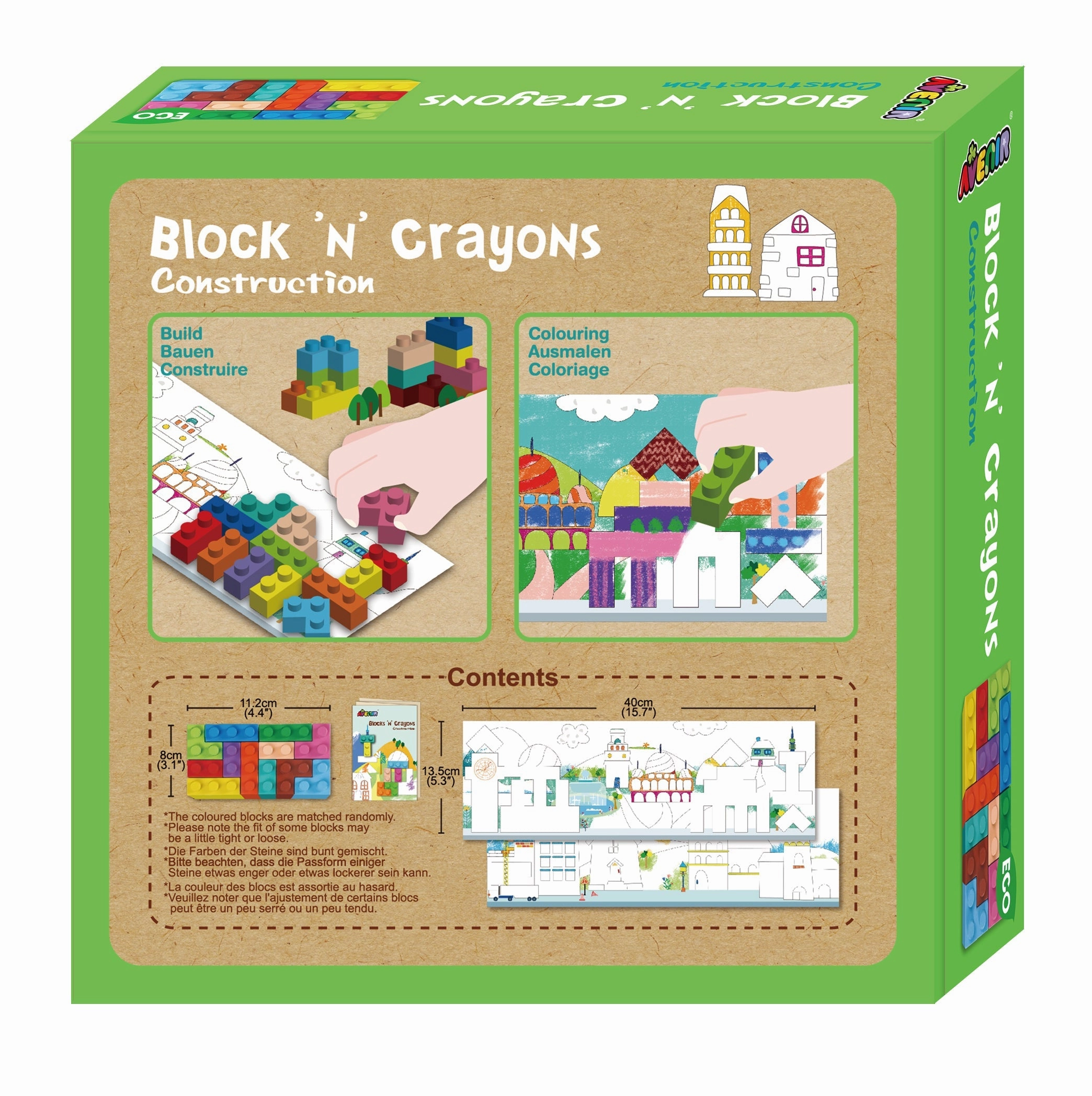 Avenir Blocks 'N' Crayons Construction