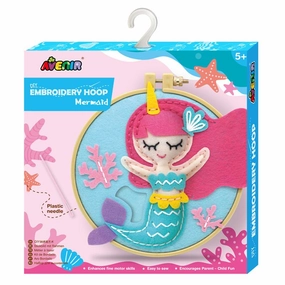 Avenir Diy Embroidery Hoop Mermaid