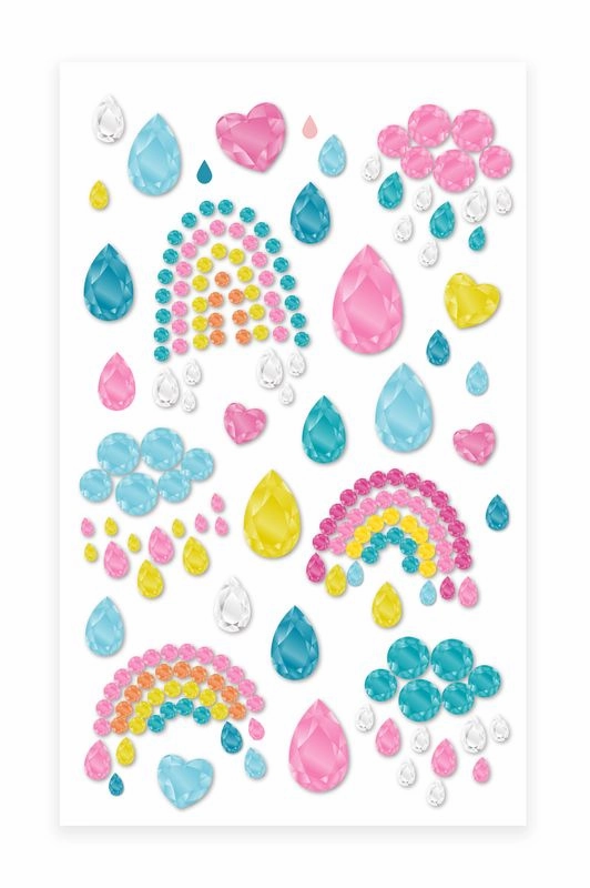 Avenir Gem Stickers Rainbows