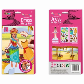 Avenir Magnetic Dress Me Up Fun Tribal Princess