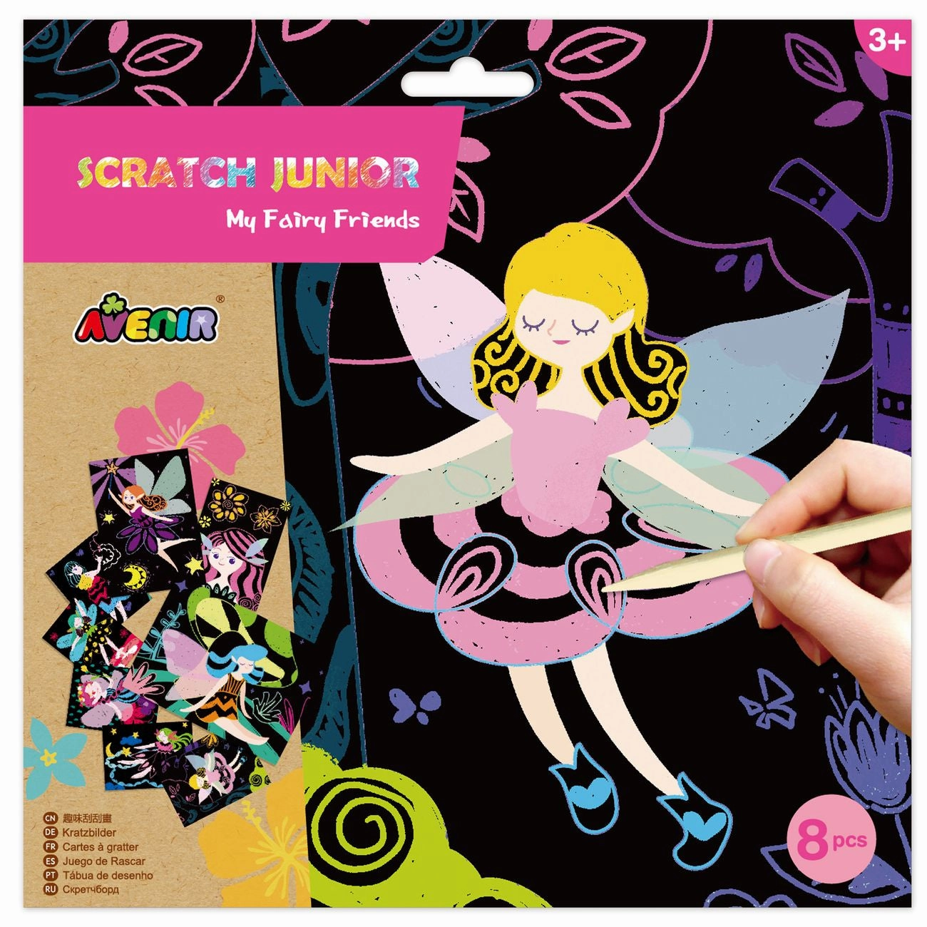 Avenir Scratch Art Junior My Fairy Friends