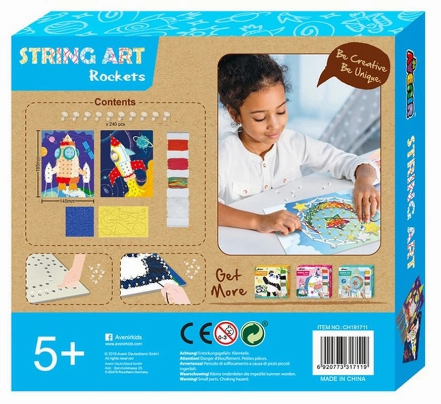 Avenir String Art Rockets