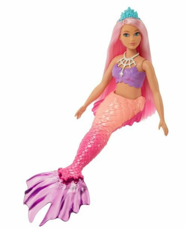 Babrie Dreamtopia Core Mermaid Doll Light Pink Hair