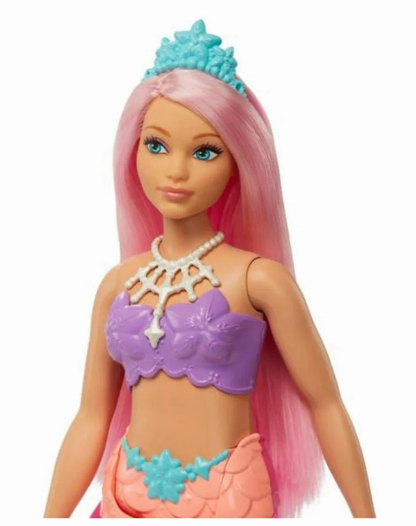 Babrie Dreamtopia Core Mermaid Doll Light Pink Hair