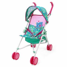 Baby Alive Doll Umbrella Stroller - Hearts and Colors Playset
