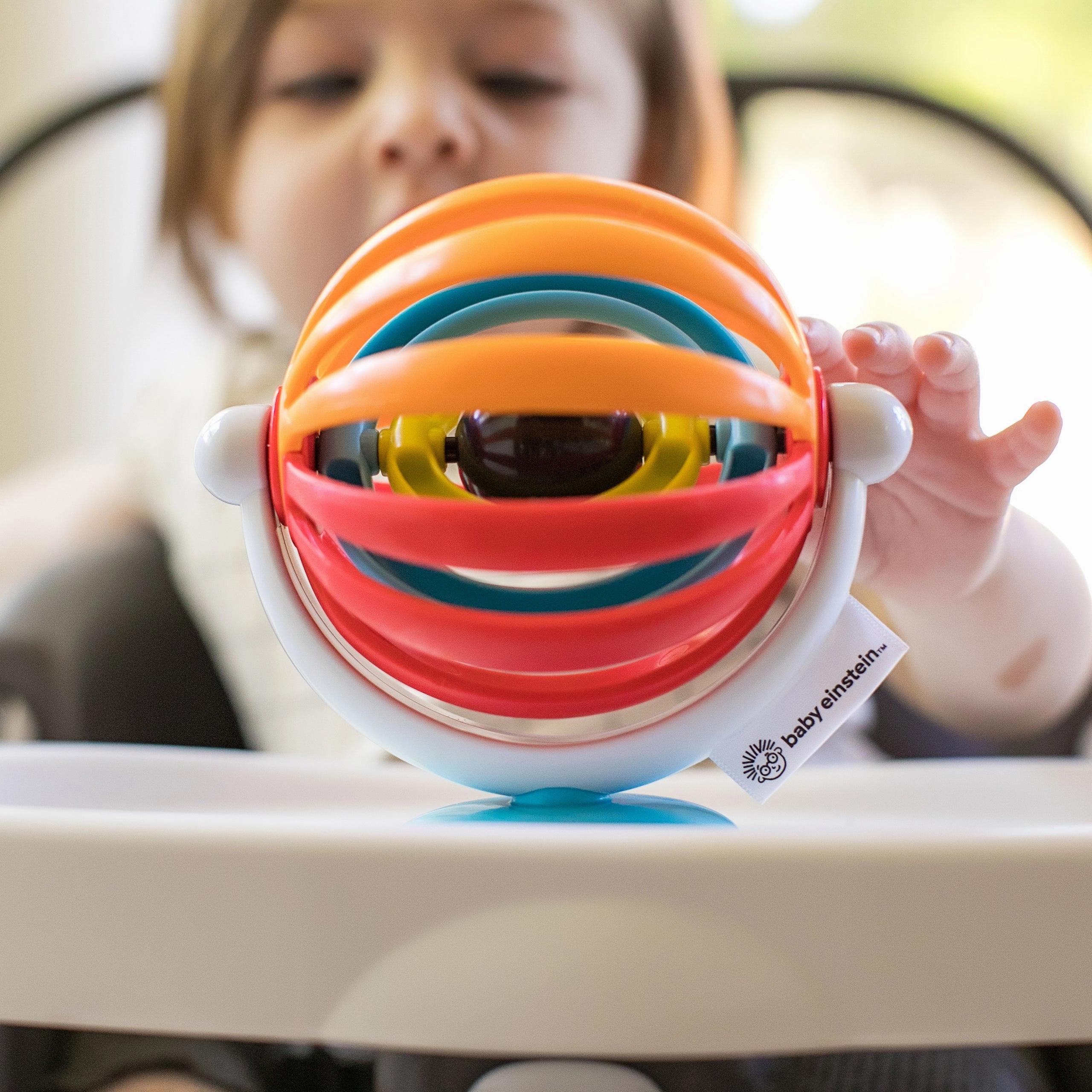 Baby Einstein Sticky Spinner Activity & High Chair Toy