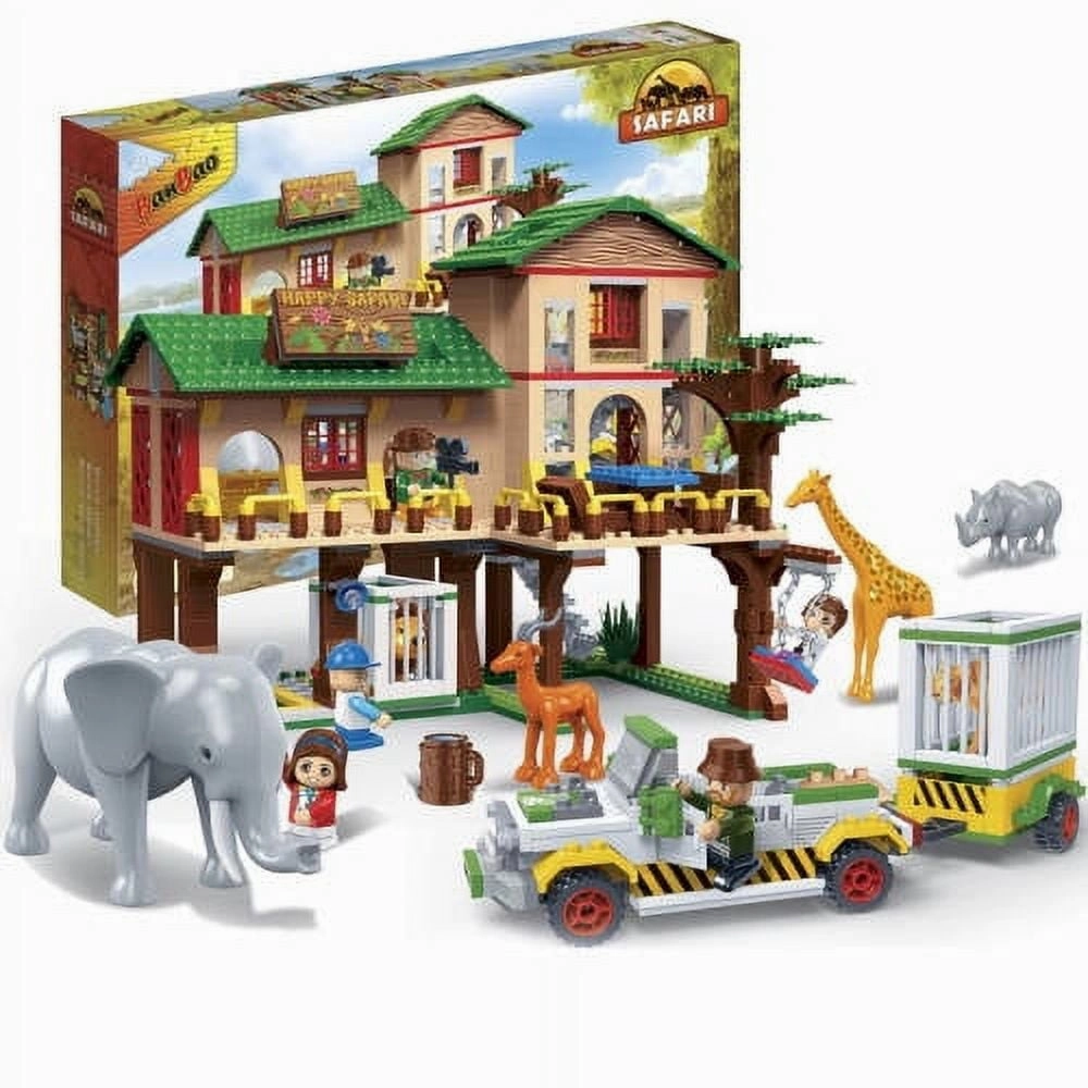 BanBao Safari Ranch Building Block Set - 829PCS