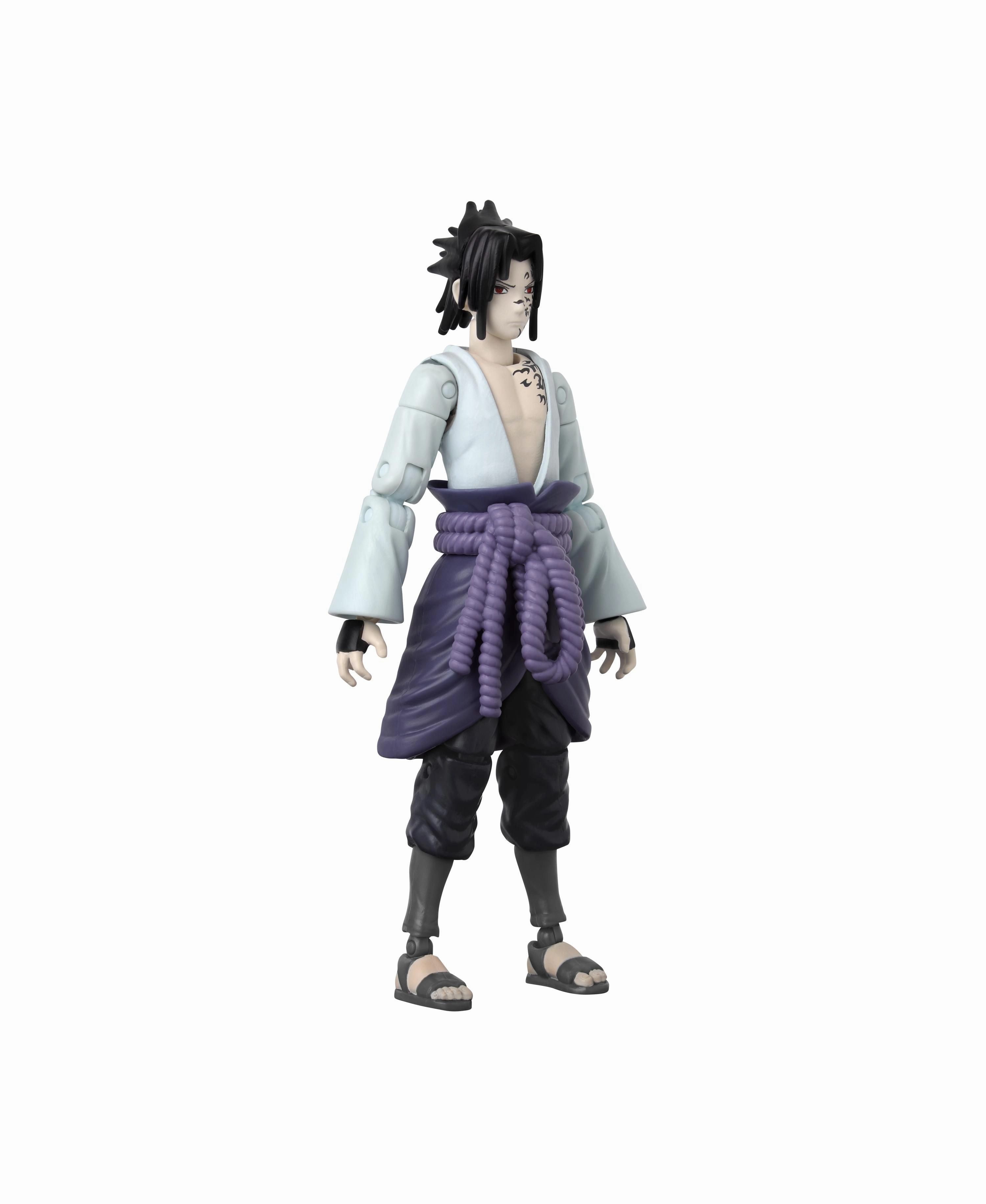 Bandai Anime Heroes 6.5 inch Sasuke Uchiha Shippuden Action Figure
