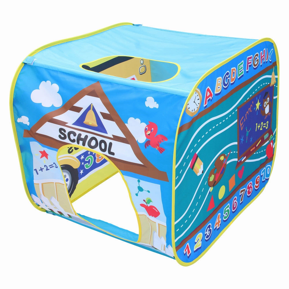 Banzai My Little School House Play Tent  Interactive Learning Fun