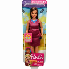 Barbie 60Th Anniversary Celebration Career Doll News Anchor