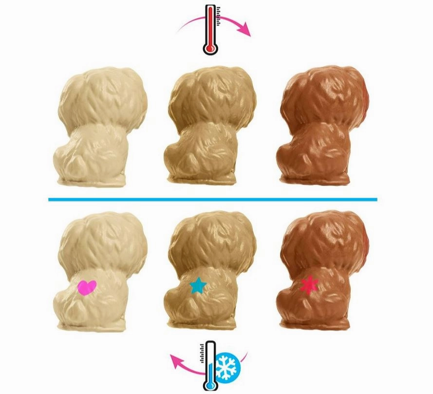 Barbie And Newborn Pups Playset With Brunette Doll