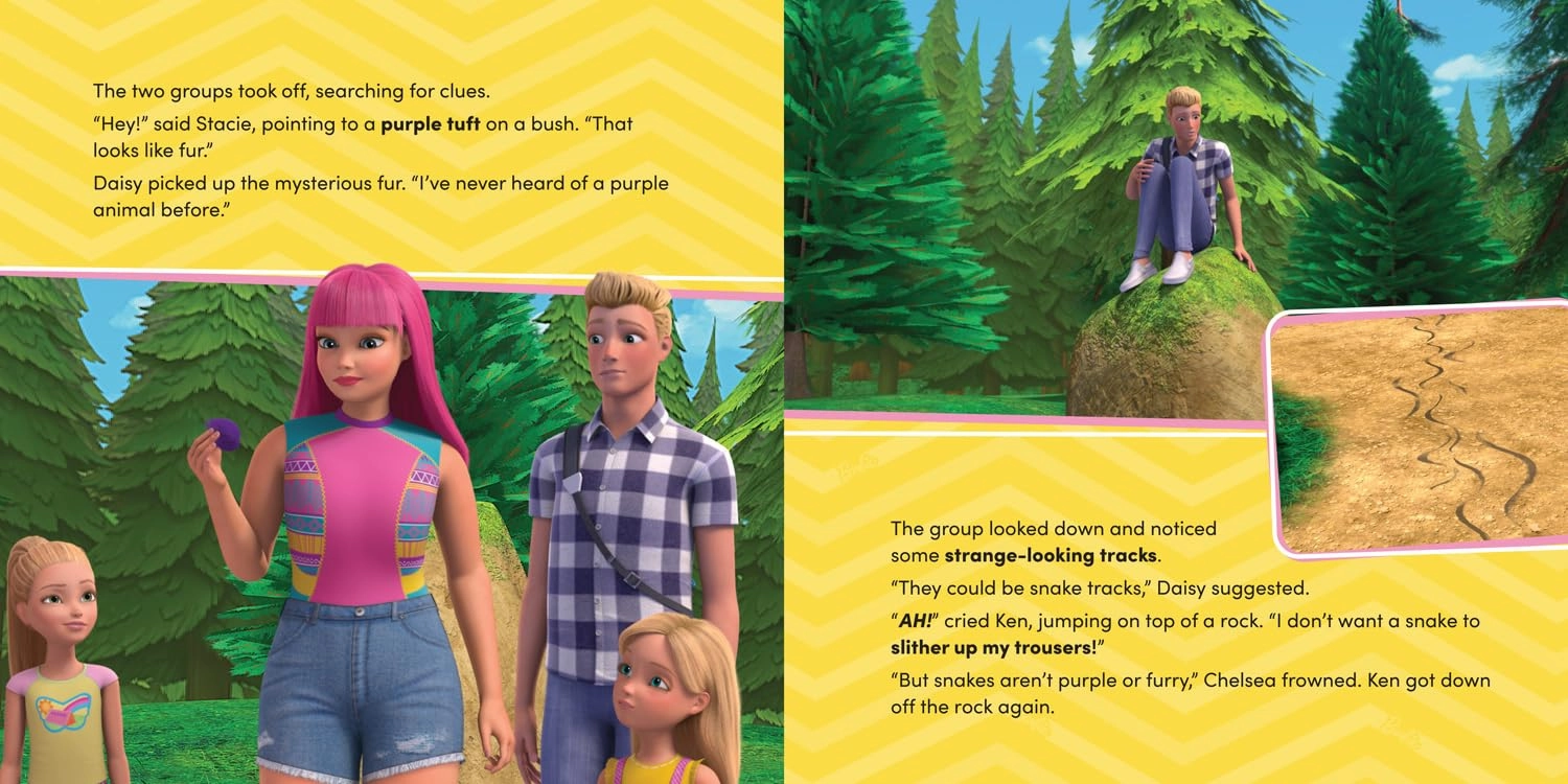 Barbie Camping Adventure Picture Book for Ages 18 months Above