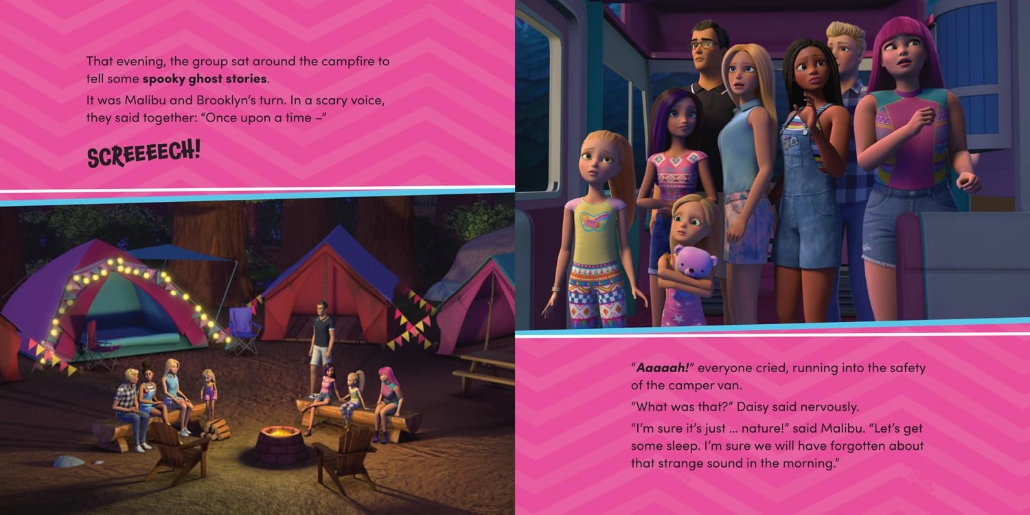 Barbie Camping Adventure Picture Book for Ages 18 months Above