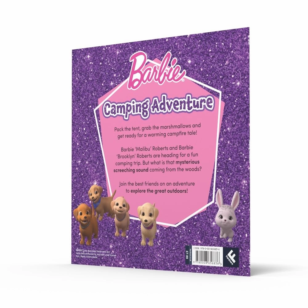 Barbie Camping Adventure Picture Book for Ages 18 months Above